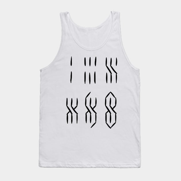 stussy s cool s 80s 90s drawing millennial Tank Top by andybirkey